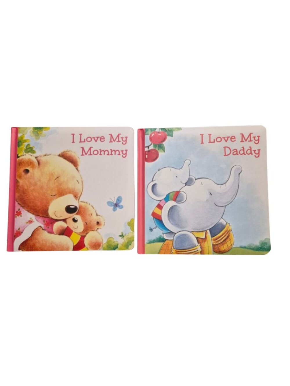 Books I Love My Mommy & I Love My Daddy Board Book Bundle – Adorable Animal NEW